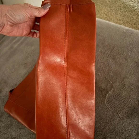 NWOT Grace’s Bags Women's Tote - Smooth Toffee - Picture 6 of 12